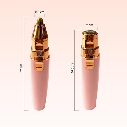 Depilador 2 En 1 Cejas Y Facial Recargable Portátil KM-6667