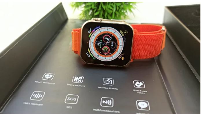 Reloj smartwatch HW8 Ultra